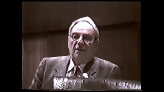 Rabbi Meir Kahane speaks at Temple Beth Emeth October 28th 1990 00:14:58